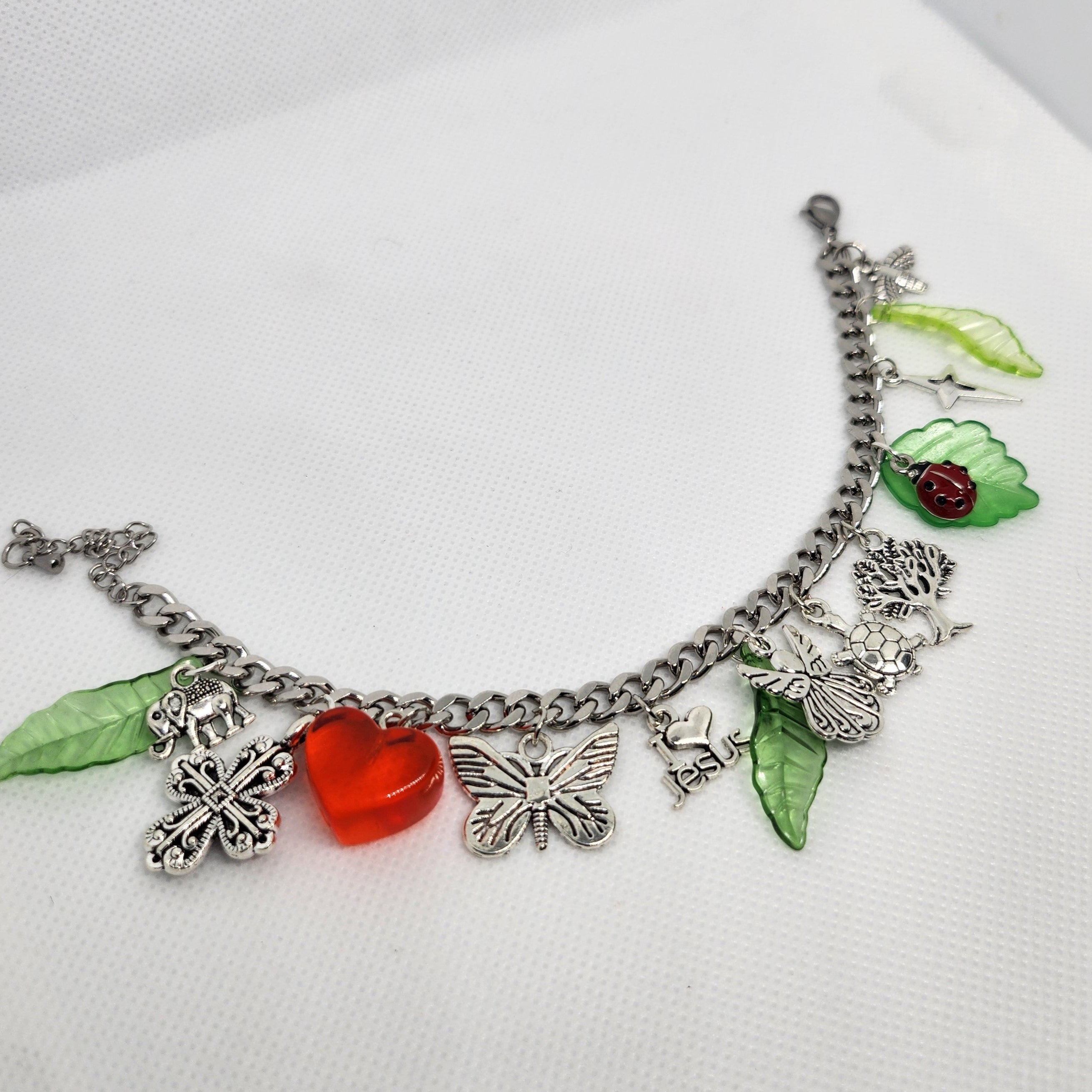 Heaven and Earth Charm Bracelet✨❤️🌎