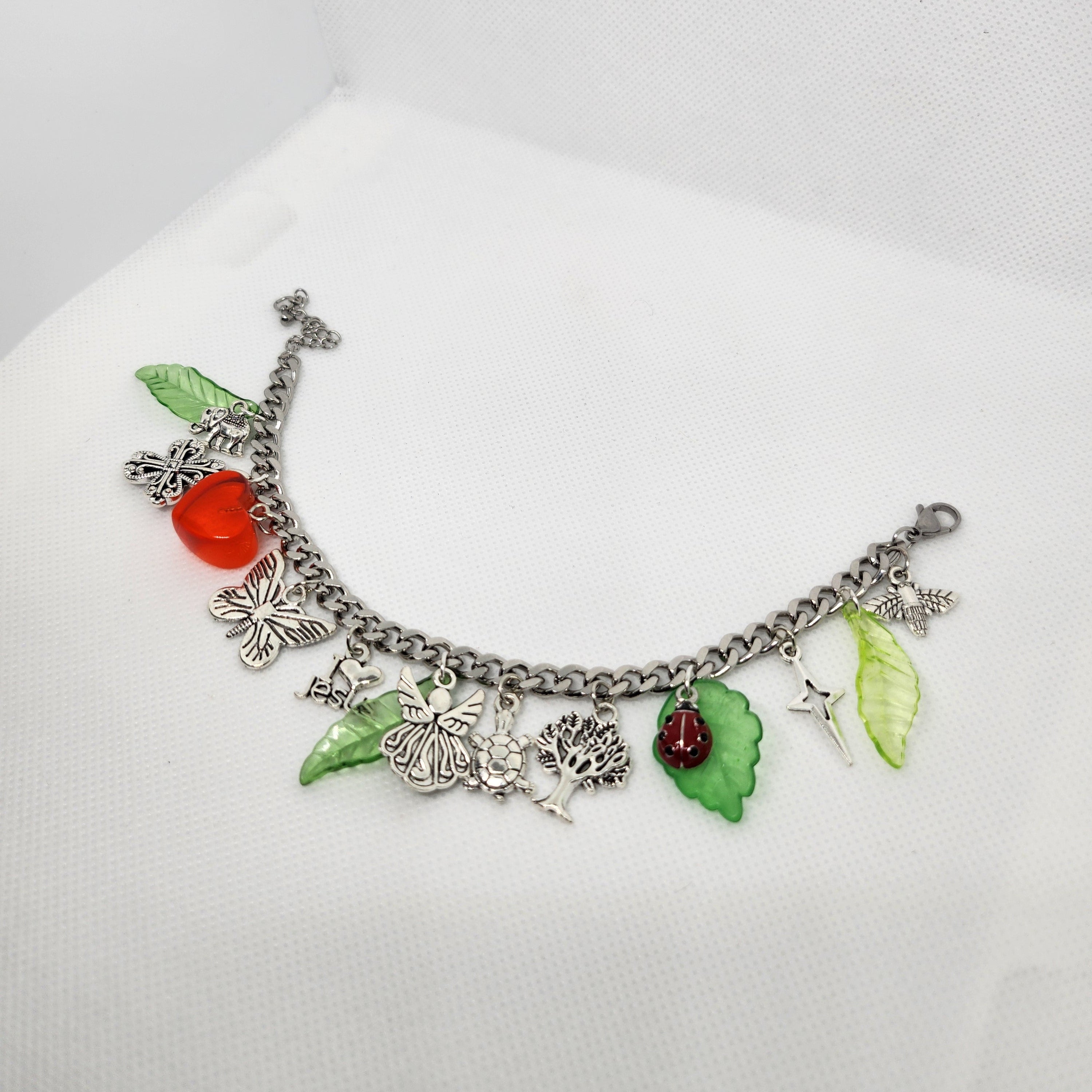 Heaven and Earth Charm Bracelet✨❤️🌎