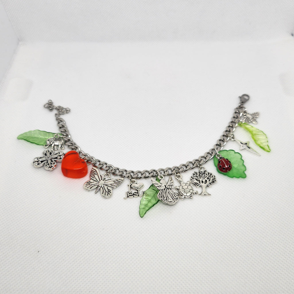 Heaven and Earth Charm Bracelet✨❤️🌎
