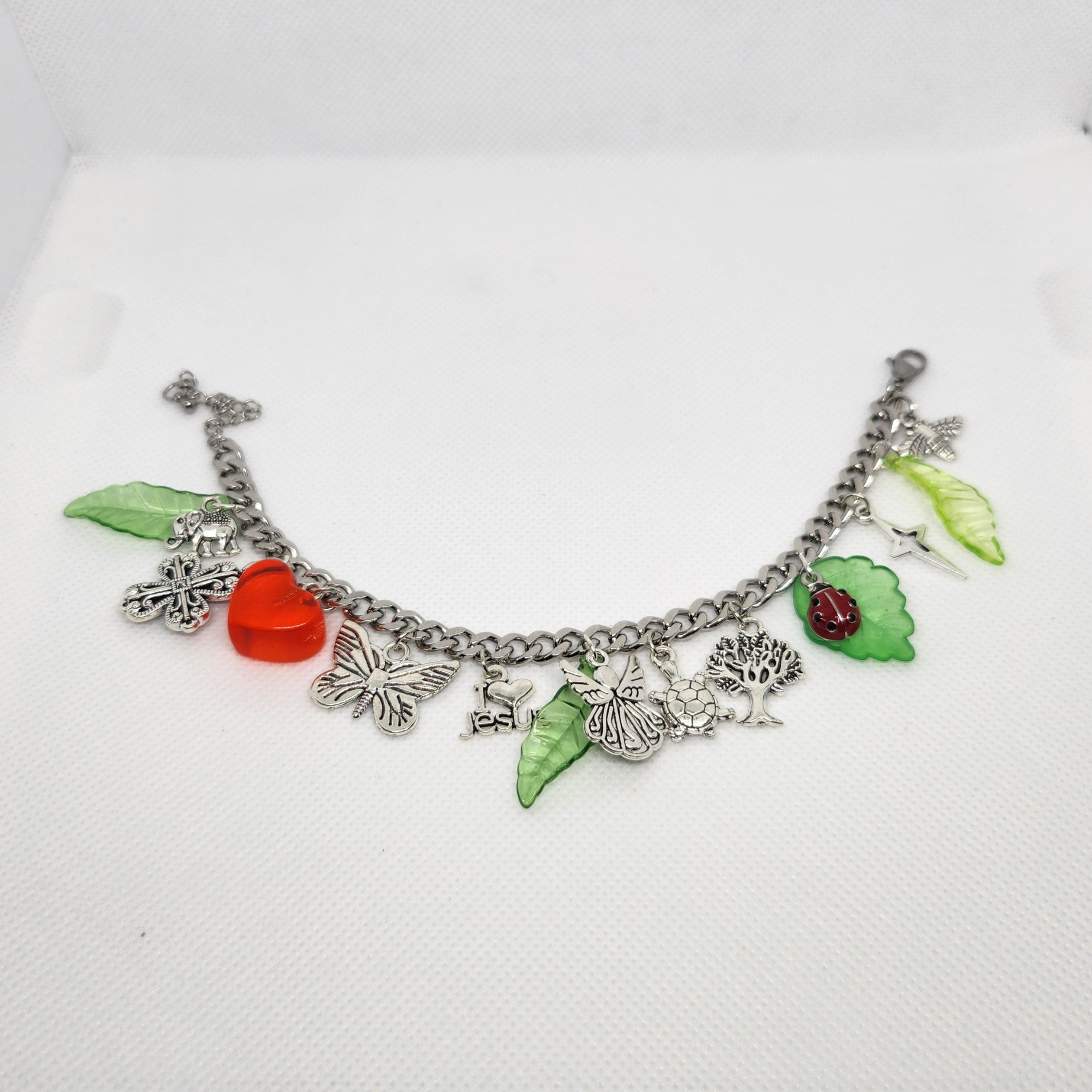Heaven and Earth Charm Bracelet✨❤️🌎