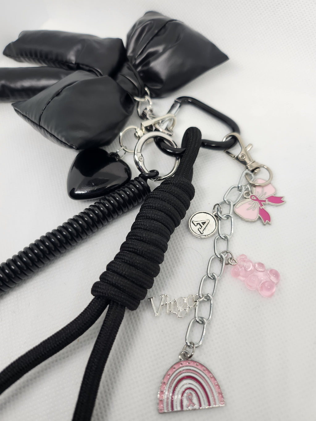 Black Heart Keychain🖤✨