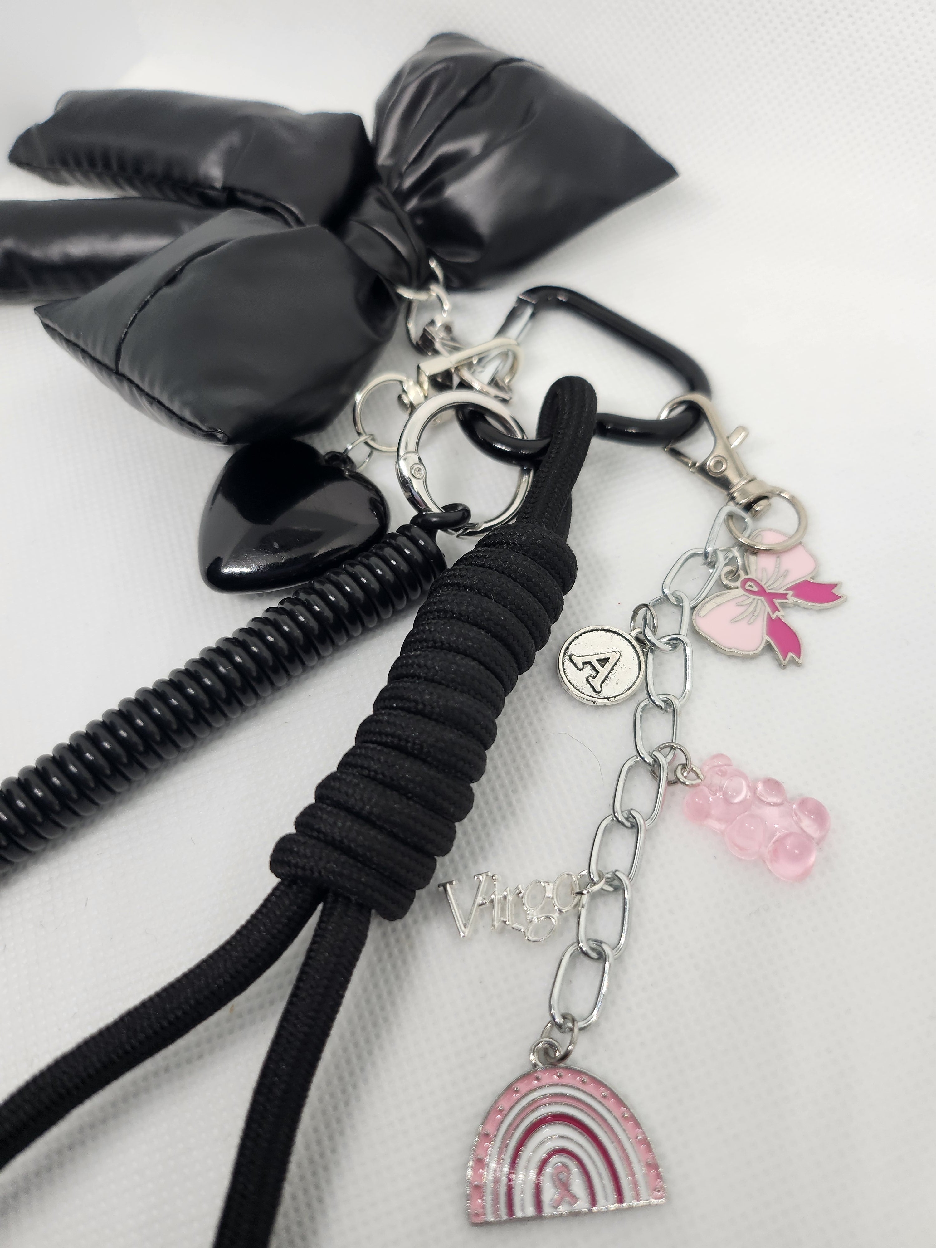 Black Heart Keychain🖤✨