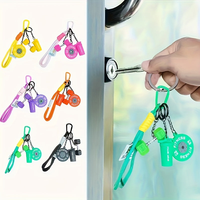 Gym Girl Bag Charm/Keychain