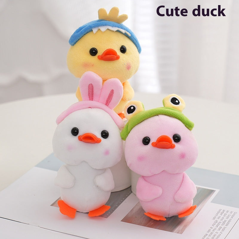 Plush Duck Bag Charm/ Keychain
