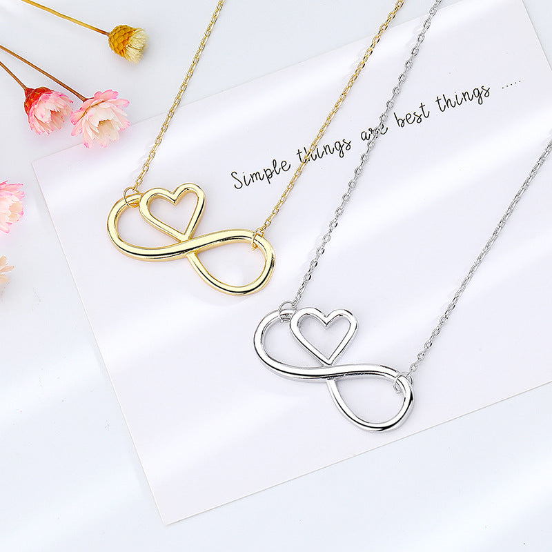 Infinity heart Necklace