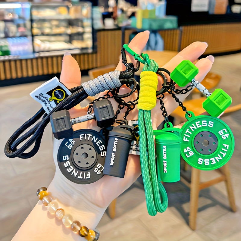 Gym Girl Bag Charm/Keychain