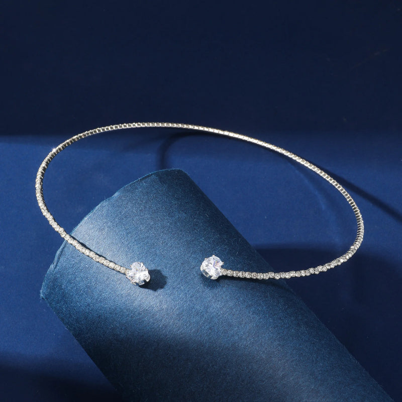 Heart Crystal Choker