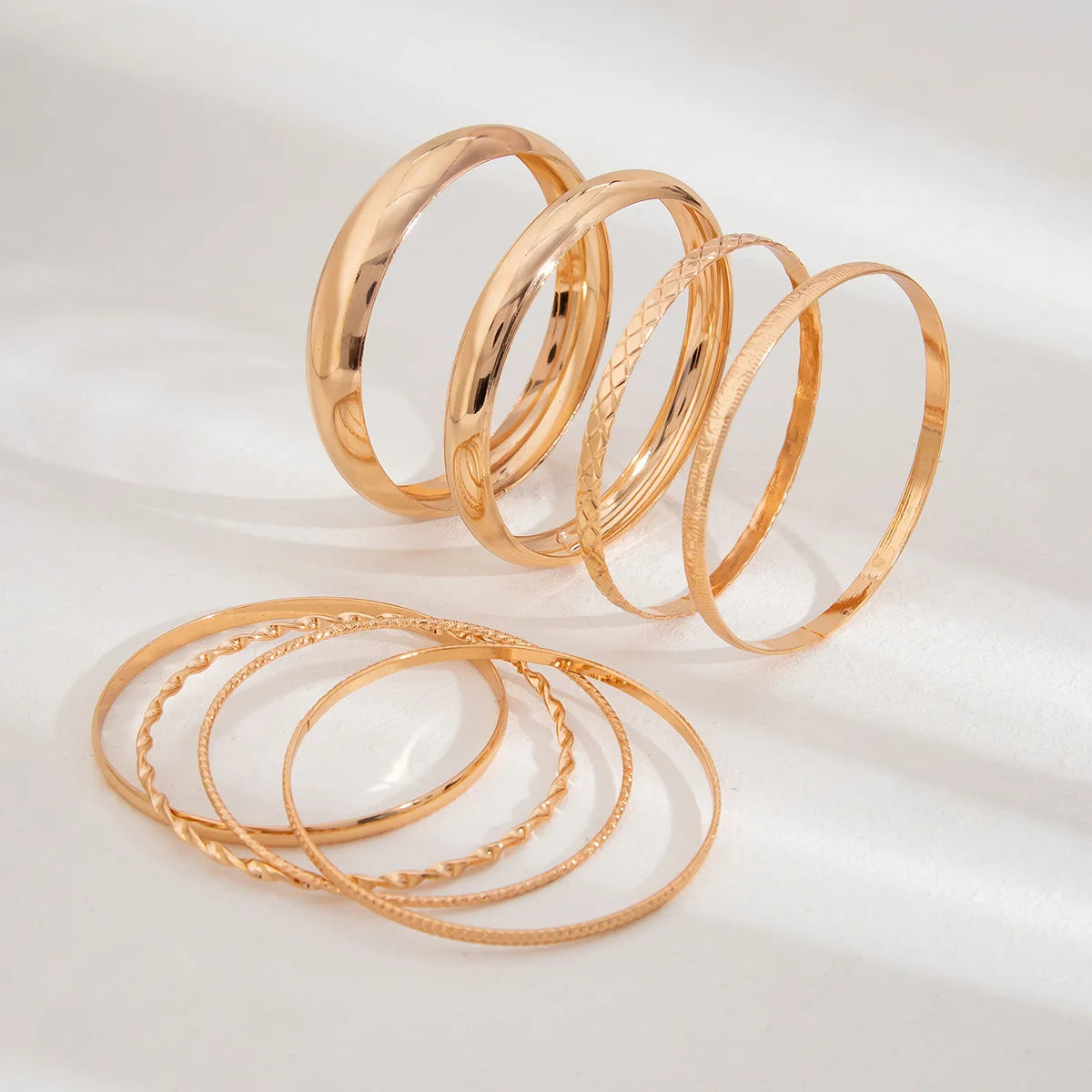 Stainless Steel Bracelets Set