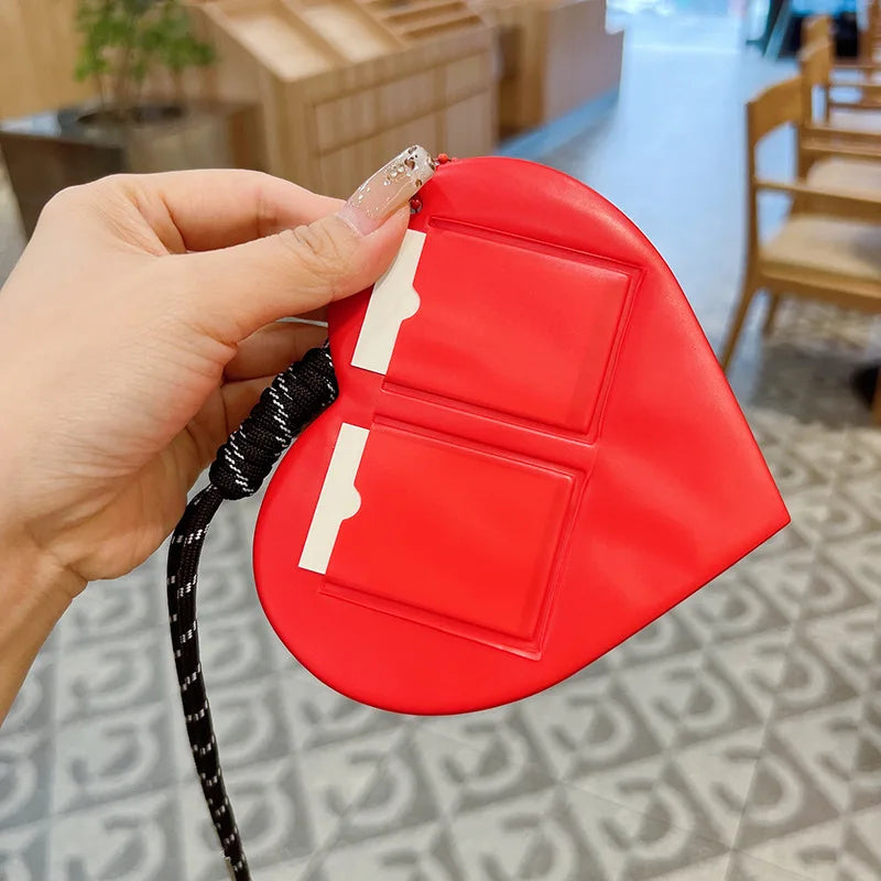 Heart Photo Album Bag Charm/ Keychain