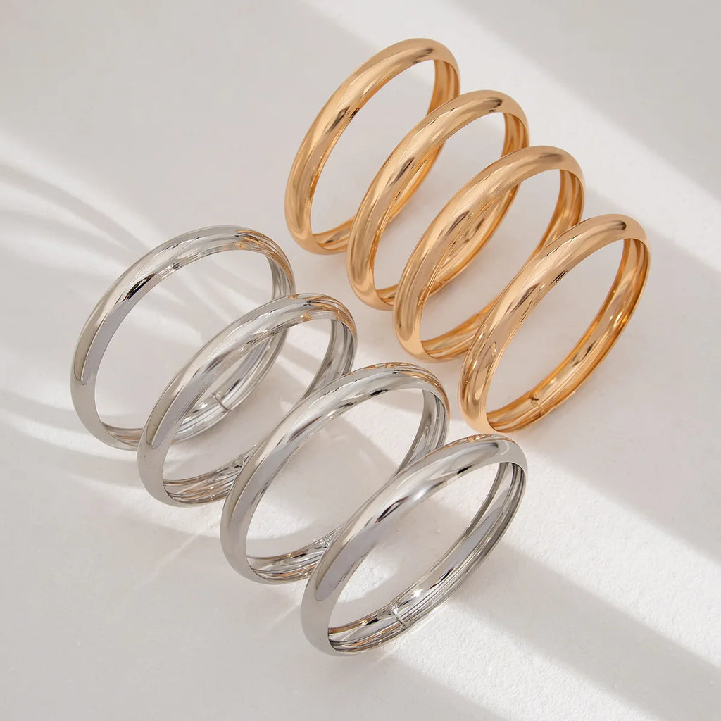 Stainless Steel Bracelets Set