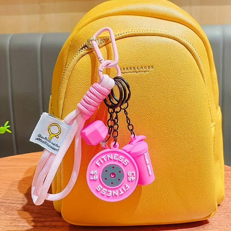 Gym Girl Bag Charm/Keychain
