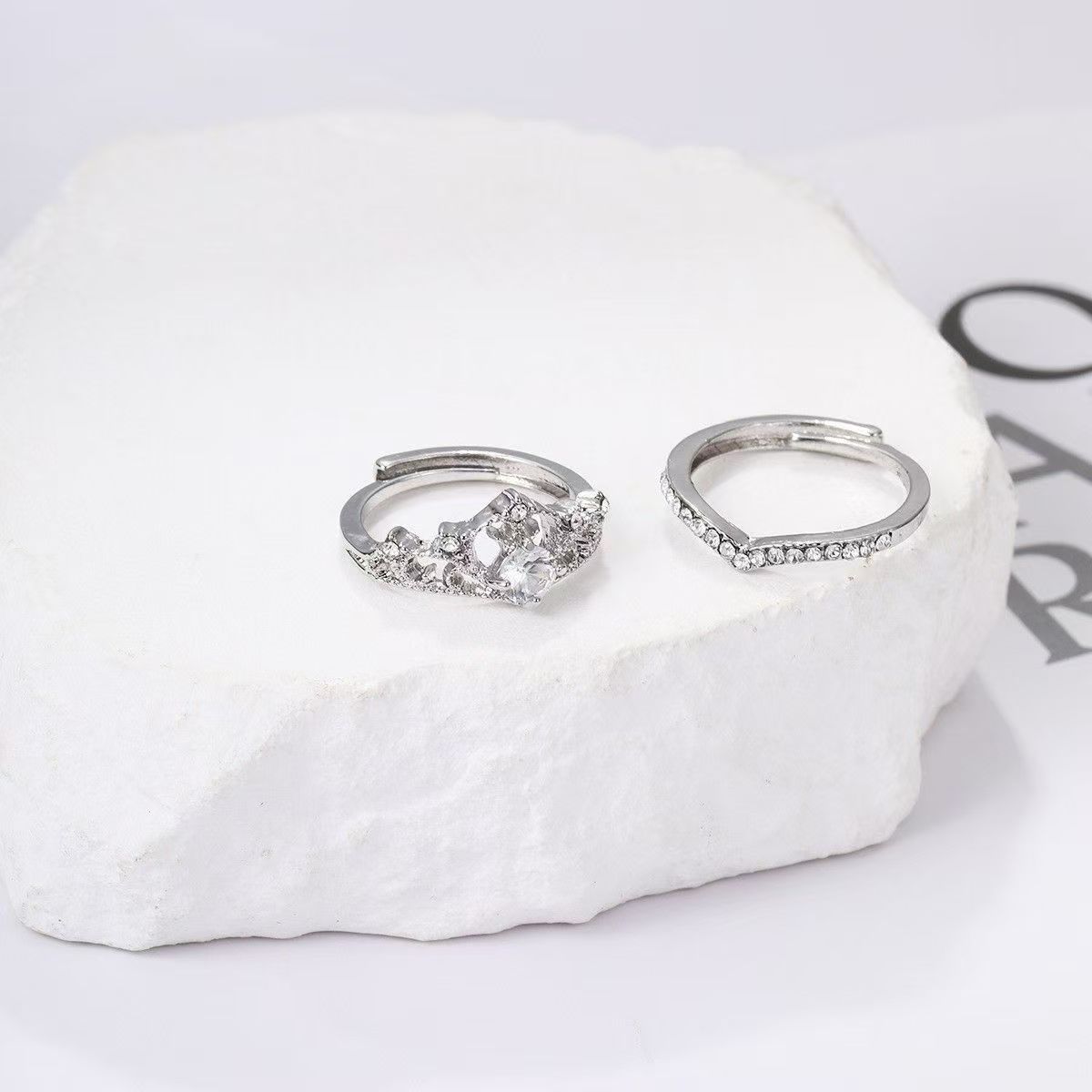 Princess Crown Stackable Ring Set👑