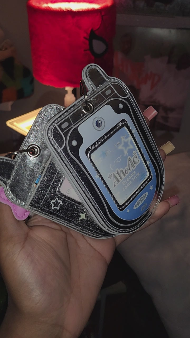 Y2K Flip-Phone Pouch Keychain✨️🤳