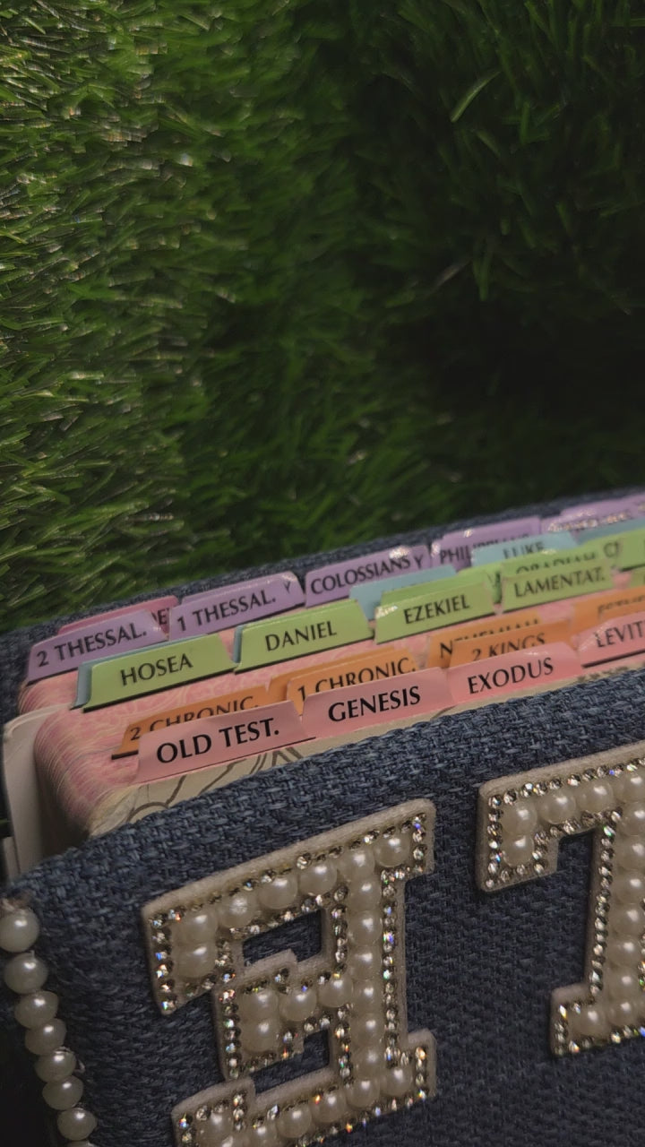 "The" Denim BIBLE Cover✨