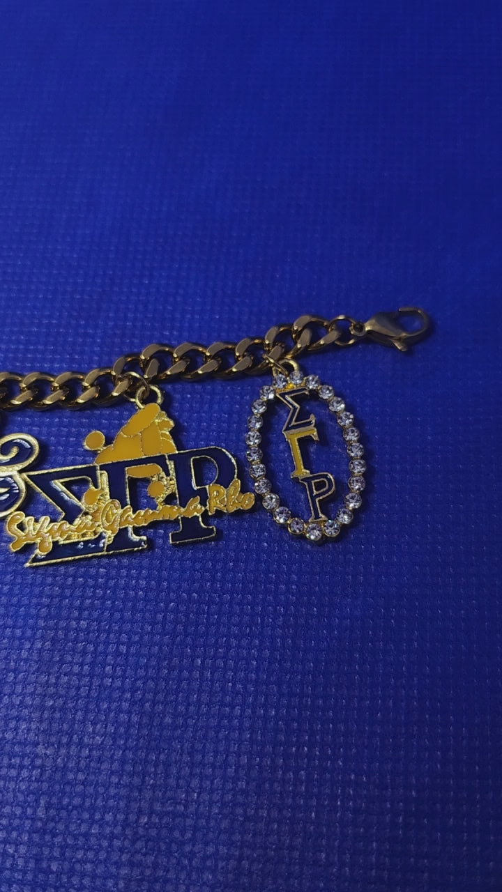 Sigma Gamma Rho (ΣΓΡ) Bracelet✨💙