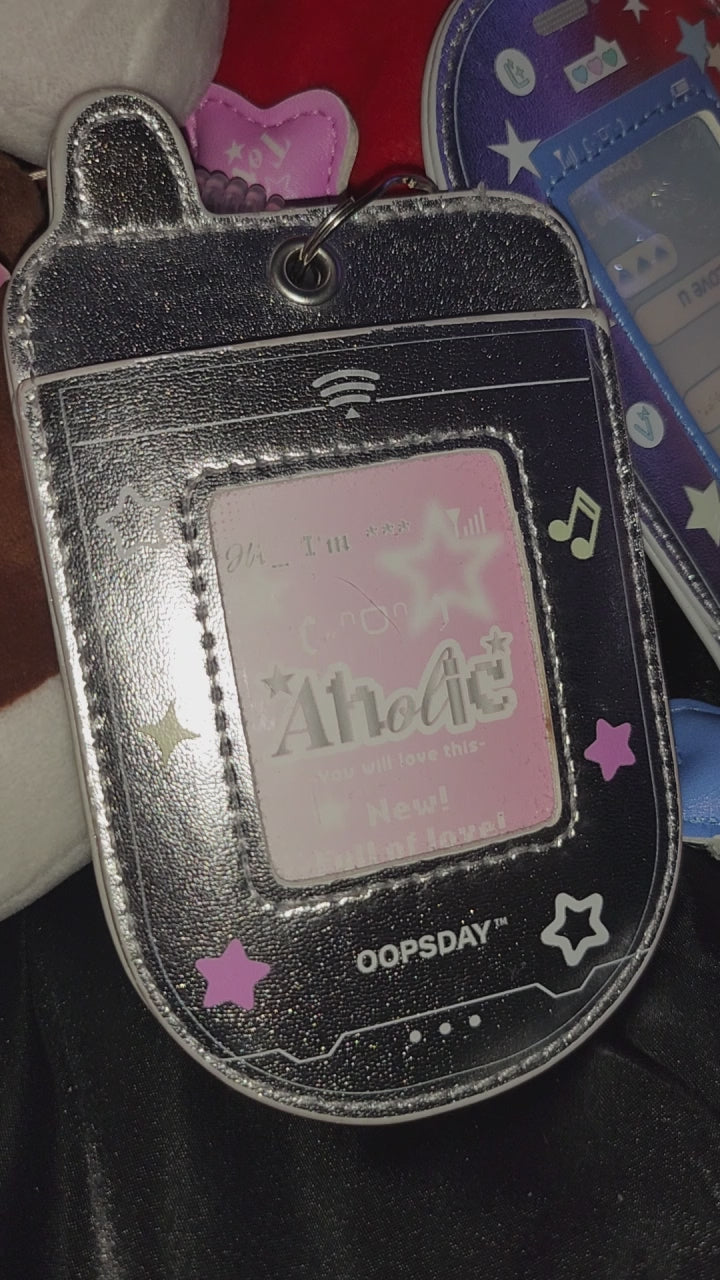 Y2K Flip-Phone Pouch Keychain✨️🤳