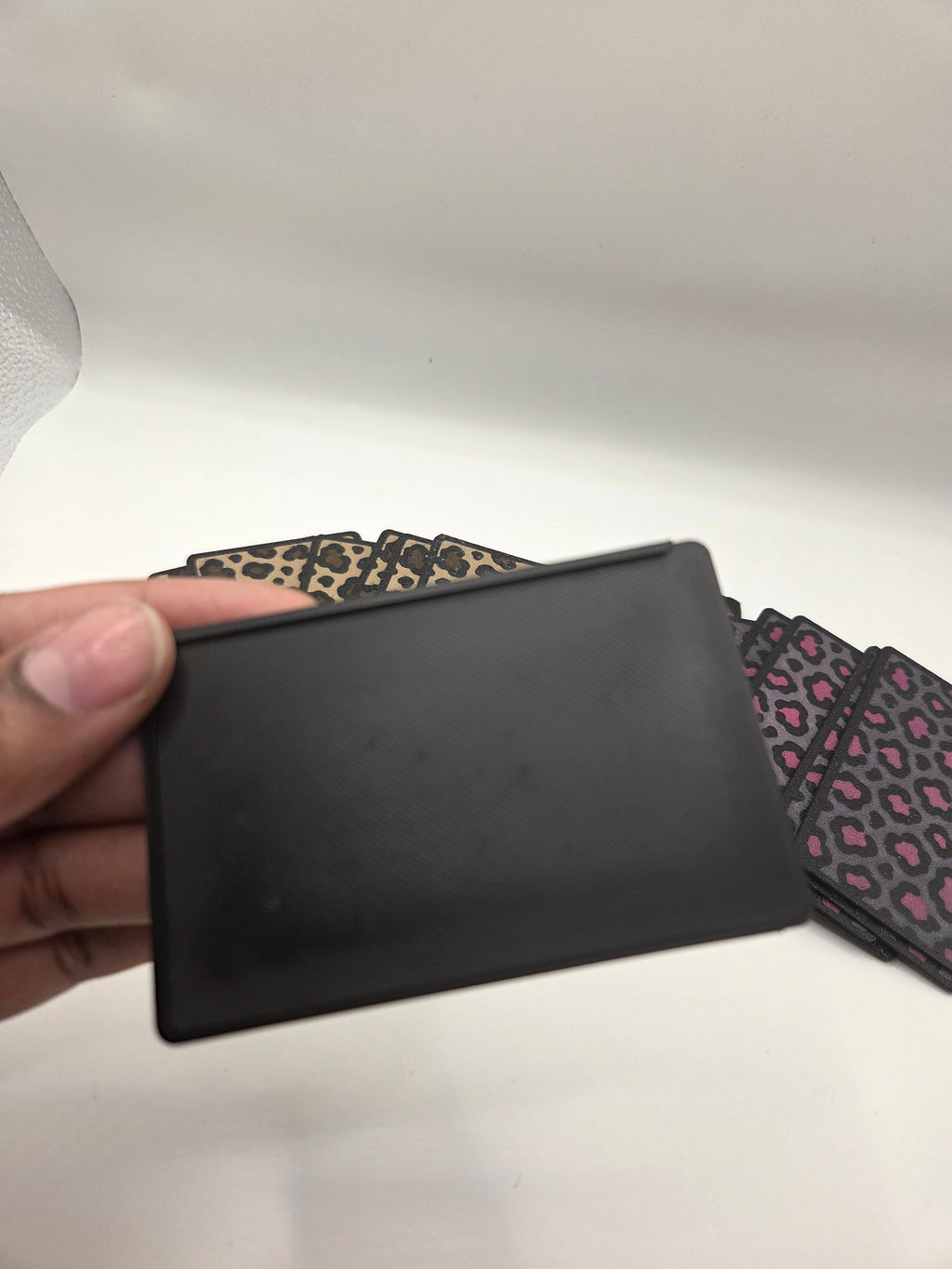Leopard Print Card Sleeve
