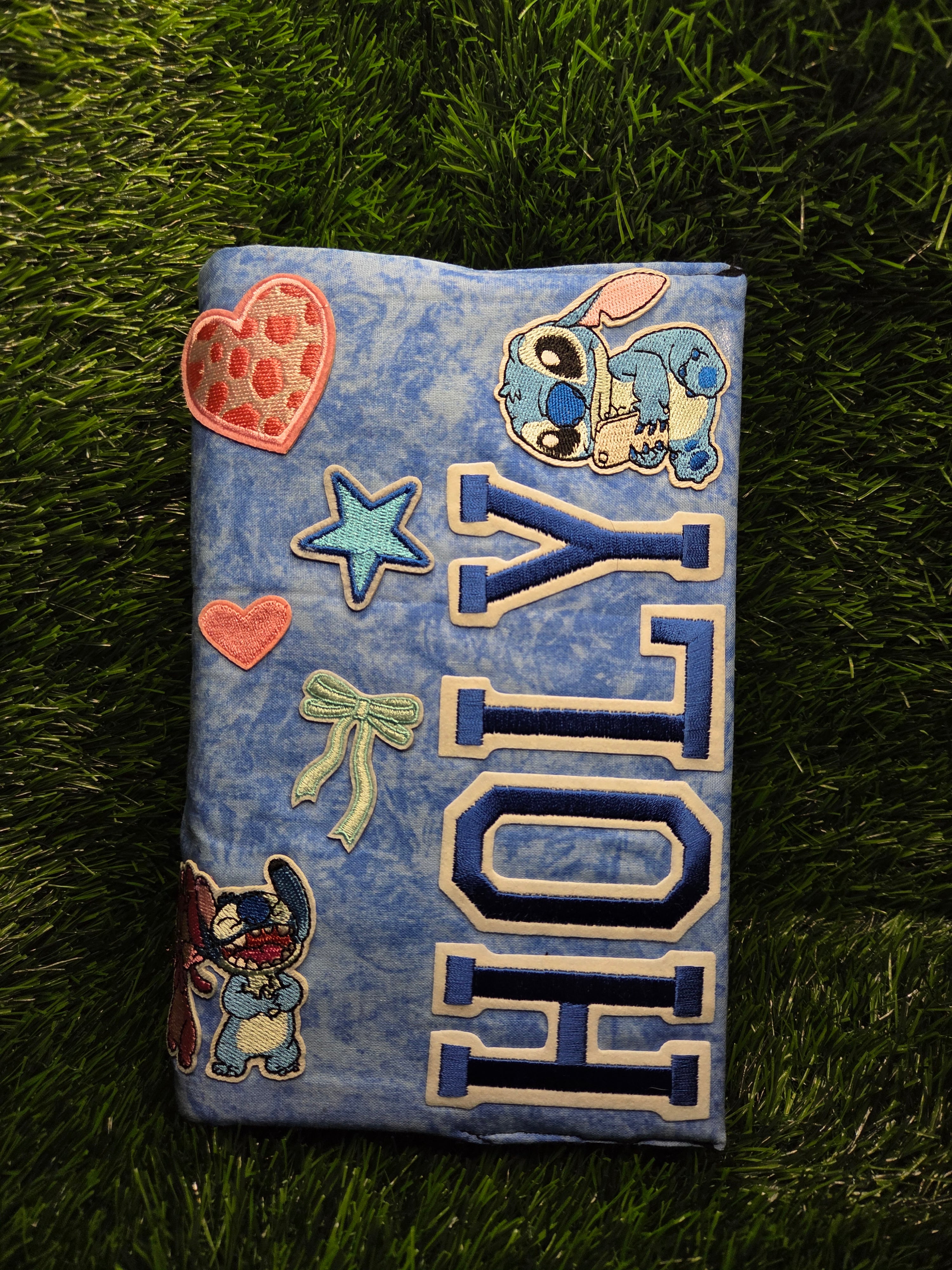 Stitch "The Holy Bible" Cover🩵