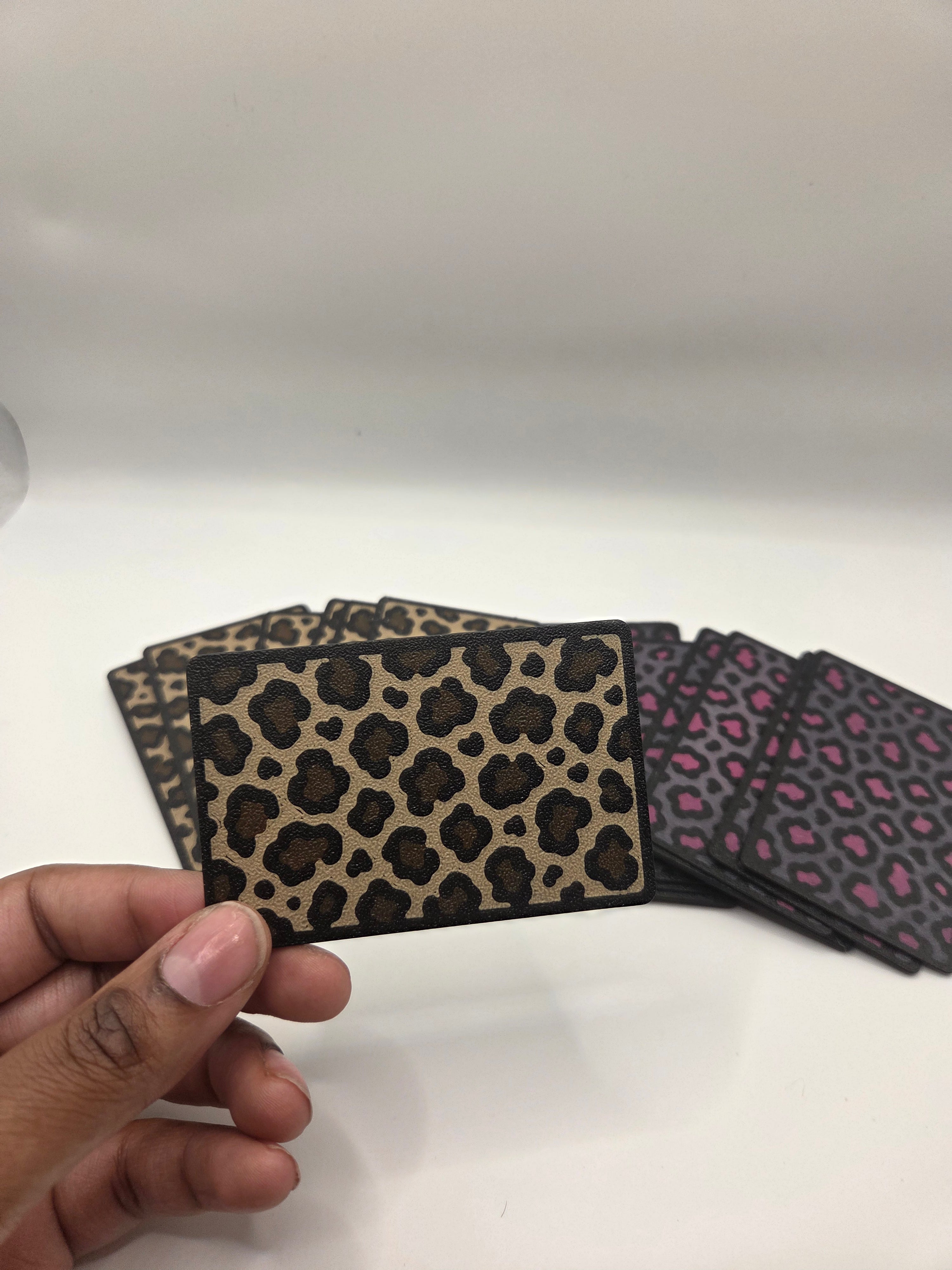 Leopard Print Card Sleeve