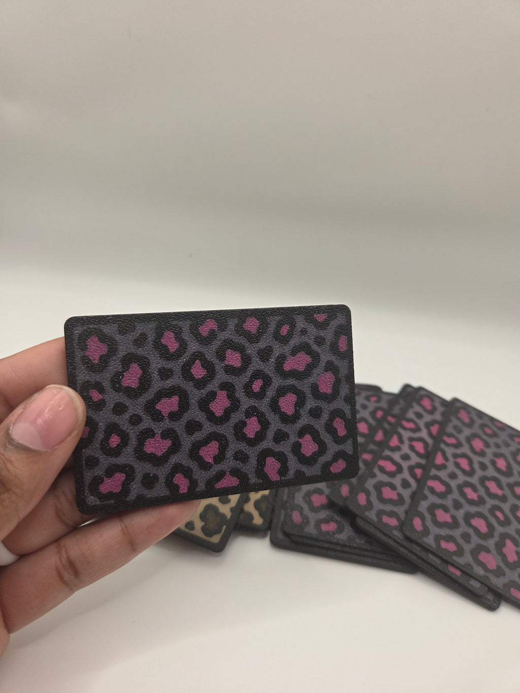Leopard Print Card Sleeve