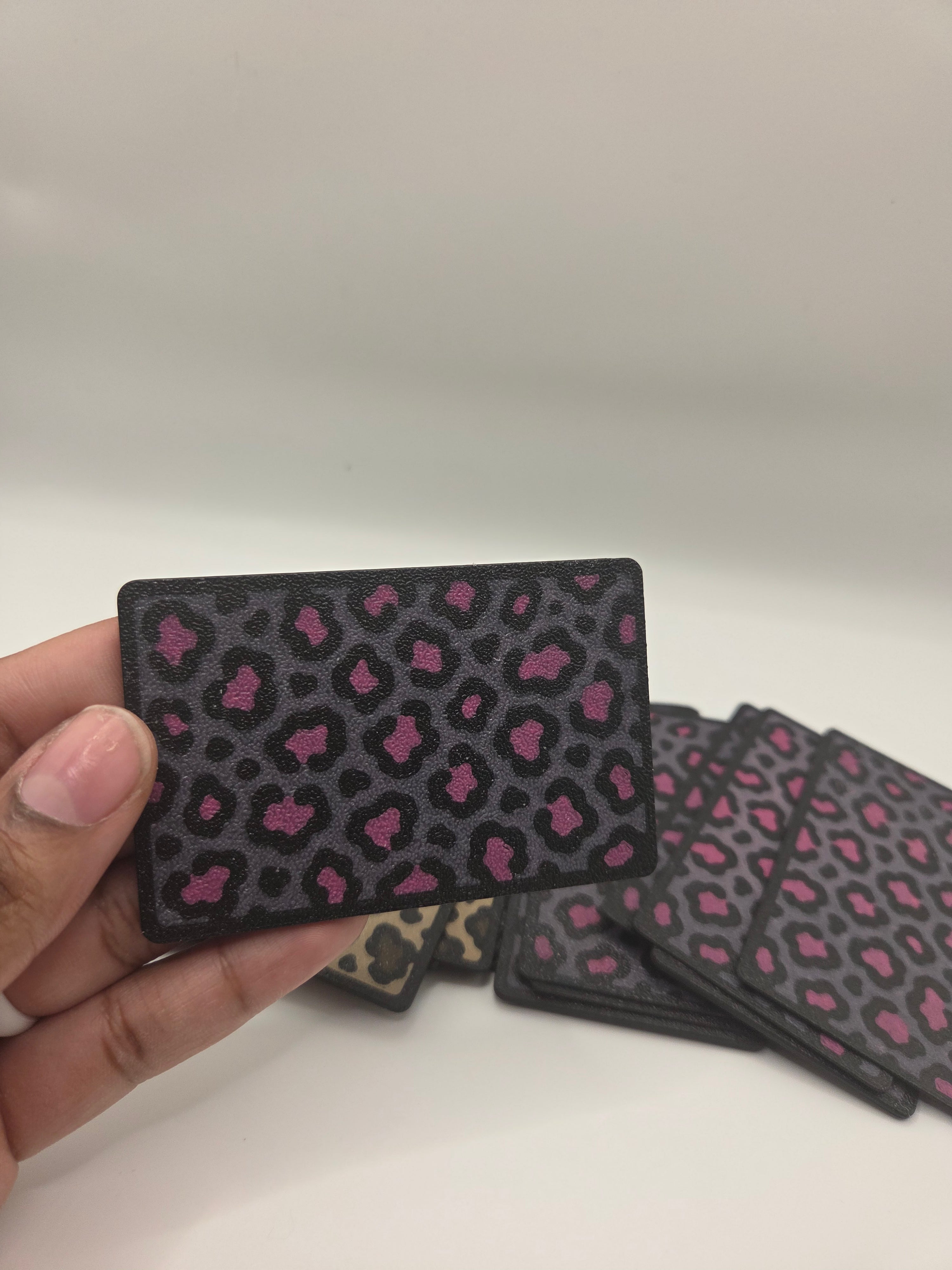 Leopard Print Card Sleeve