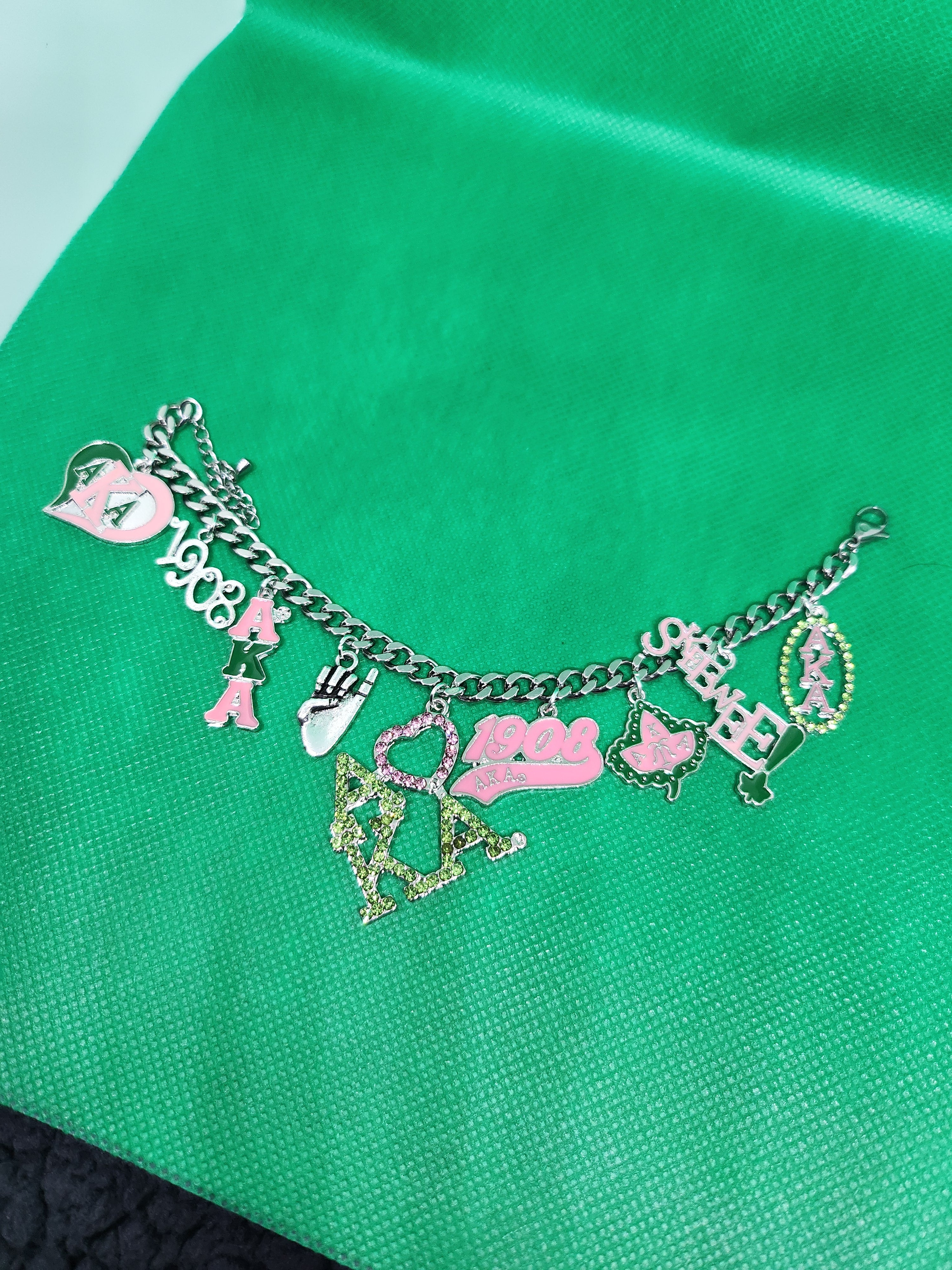 Alpha Kappa Alpha (AKA) Bracelet✨