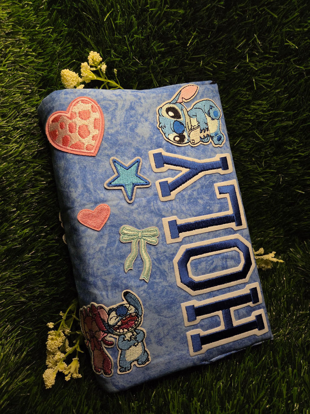 Stitch "The Holy Bible" Cover🩵