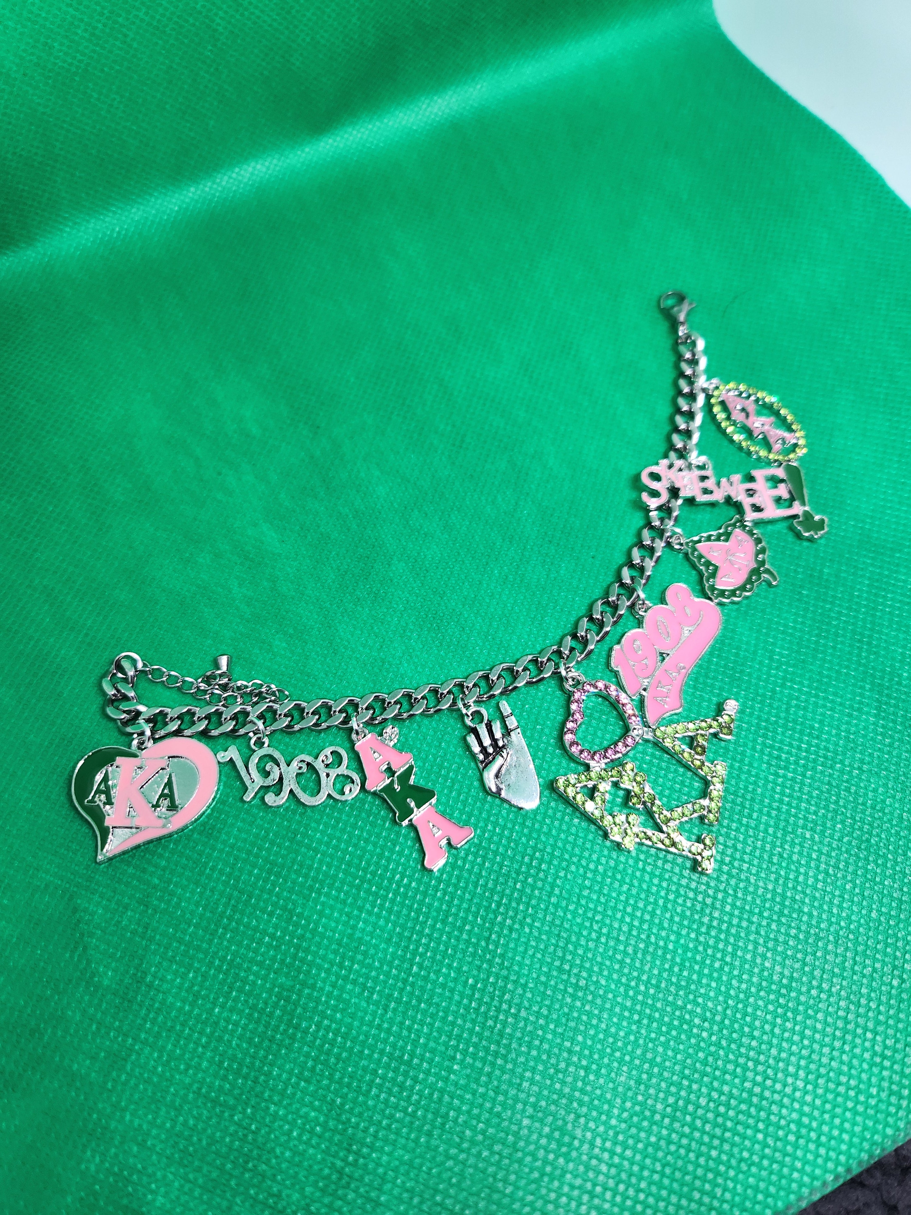 Alpha Kappa Alpha (AKA) Bracelet✨