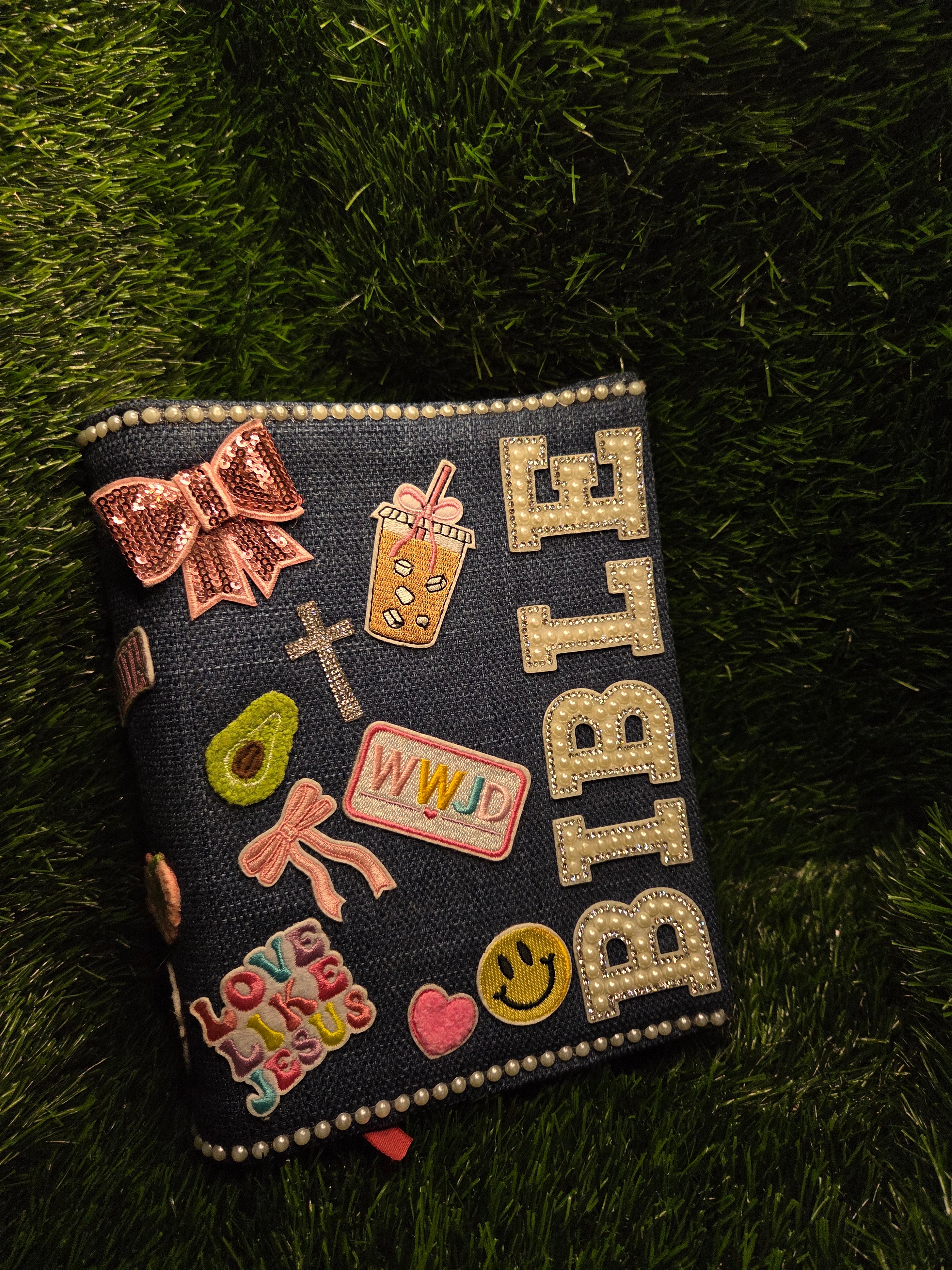 "The" Denim BIBLE Cover✨
